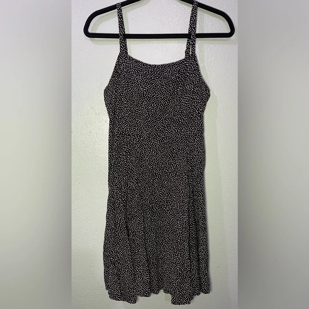 GAP Strapless Black and White Dress